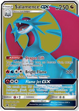 SM Promos Salamence GX #SM139