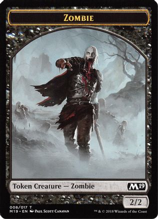 Zombie // Goblin Double-Sided Token (Game Night)