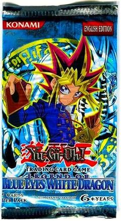 Unlimited Ed. NM/Pack Fresh Cards!! Yugioh Legend Of Blue-Eyes White Dragon 