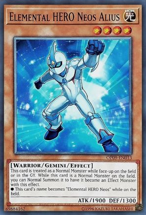 Elemental HERO Neos Alius - OTS Tournament Pack 9 - YuGiOh