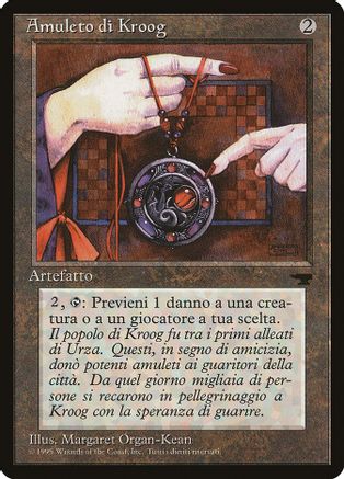 Amulet of Kroog (Italian) - 