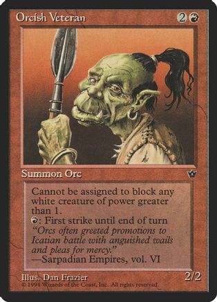Orcish Veteran (Frazier)