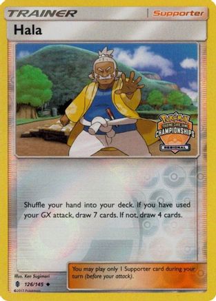 League & Championship Cards Hala - 126/145 (Regional Championships) #126