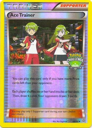 League & Championship Cards Ace Trainer - 69/98 (International Challenge) [Staff] #069