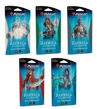 Magic the Gathering MtG Ravnica Allegiance Rakdos Theme Booster Pack 