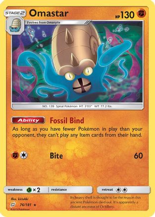 SM - Team Up Omastar #76