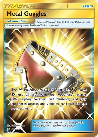 SM - Team Up Metal Goggles (Secret) #195