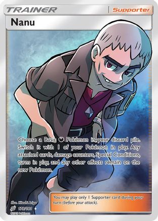 SM - Team Up Nanu (Full Art) #179