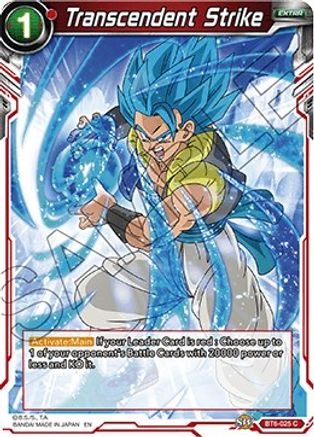 Foil Common Near Mint Dragonball Super Is That All You''ve Got? BT6-026 