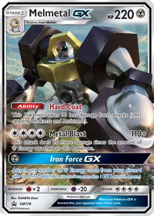 SM Promos Melmetal GX #SM178