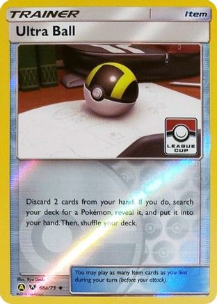 League & Championship Cards Ultra Ball - 68a/73 (League Cup) #068a