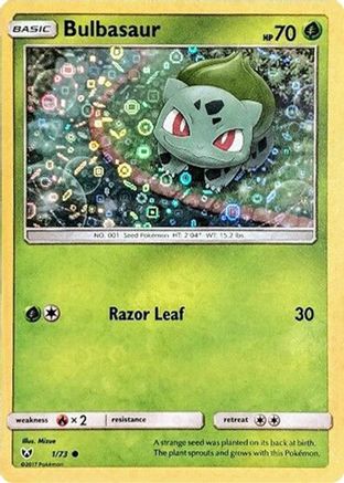 Miscellaneous Cards & Products Bulbasaur - 1/73 (General Mills Promo) #001