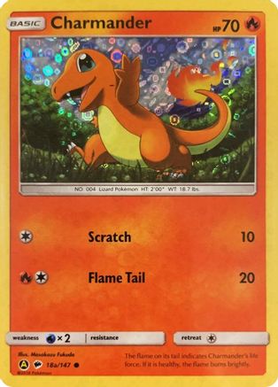 Miscellaneous Cards & Products Charmander - 18a/147 (General Mills Promo) #018a