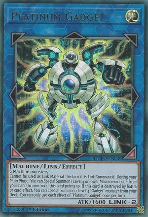 Condition Is New! Silver Gadget 1st Edition Ultra Rare DUPO Yu-Gi-Oh 