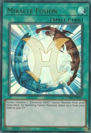 Yu-Gi-Oh Card - NM/Mint PARALLEL WORLD FUSION ultra rare holo LC02-EN011 
