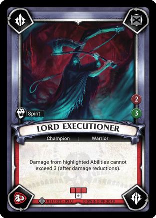 Lord Executioner (Claimed) - Wave - Savagery - Warhammer Age of Sigmar TCG