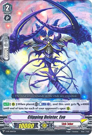 Clipping Deletor, Evo - V Promo Cards - Cardfight Vanguard