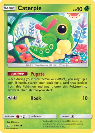 SM - Unbroken Bonds Caterpie #2