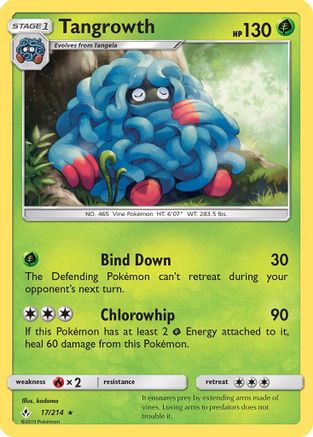 SM - Unbroken Bonds Tangrowth #17