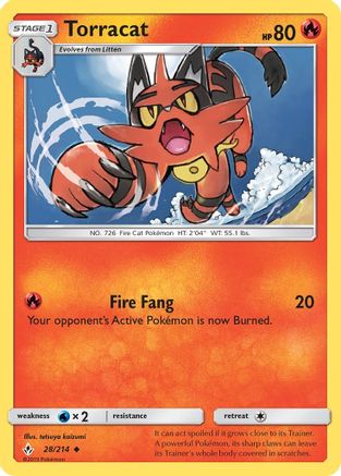 SM - Unbroken Bonds Torracat #28