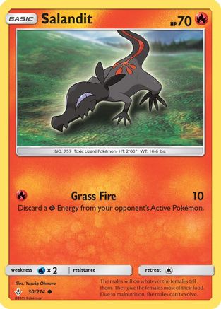 SM - Unbroken Bonds Salandit #30