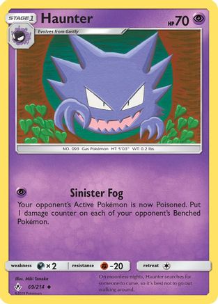 SM - Unbroken Bonds Haunter #69