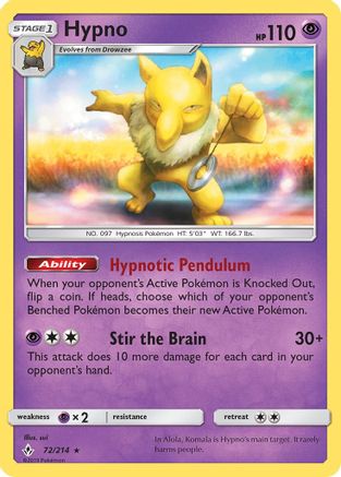 SM - Unbroken Bonds Hypno #72