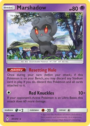 SM - Unbroken Bonds Marshadow #81