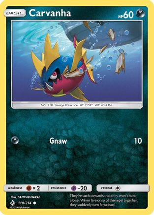 SM - Unbroken Bonds Carvanha #110