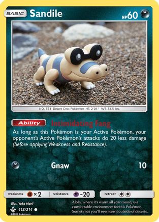 SM - Unbroken Bonds Sandile (113) #113
