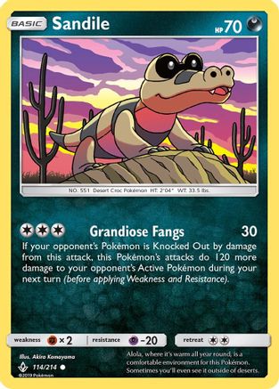 SM - Unbroken Bonds Sandile (114) #114