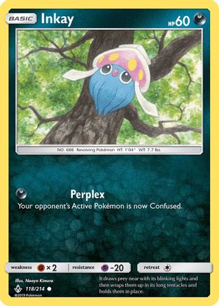 SM - Unbroken Bonds Inkay #118