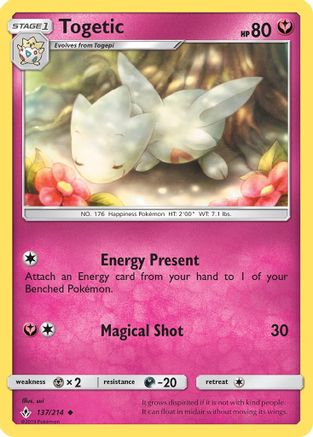 SM - Unbroken Bonds Togetic #137