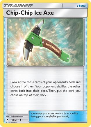SM - Unbroken Bonds Chip-Chip Ice Axe #165