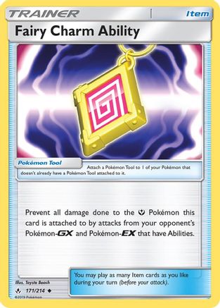 SM - Unbroken Bonds Fairy Charm Ability #171