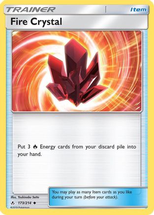 SM - Unbroken Bonds Fire Crystal #173