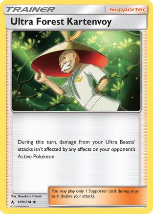 SM - Unbroken Bonds Ultra Forest Kartenvoy #188