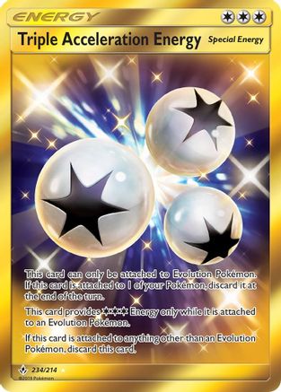 SM - Unbroken Bonds Triple Acceleration Energy (Secret) #234
