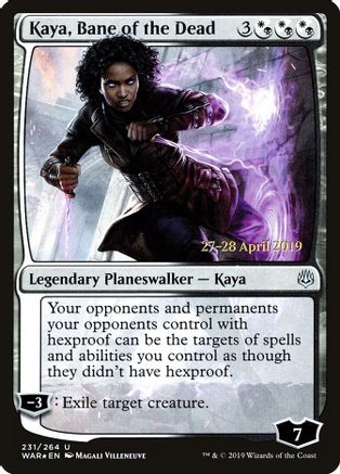 Kaya, Bane of the Dead - Prerelease Cards - Magic: The Gathering