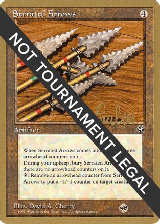 Serrated Arrows - 1996 Preston Poulter (HML) (SB)
