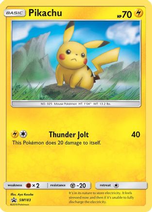 SM Promos Pikachu #SM183