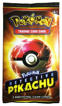 Set of SEALED Detective Pikachu Promo cards with UNOPENED Movie Theater Pack 