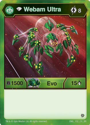 Bakugan battle planet Diamond Webam Starter Pack