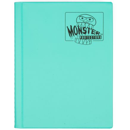 Binder - 4-Pocket Side-Loading Matte - Teal - Monster Protectors ...