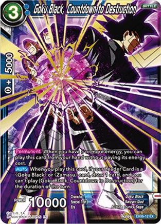 Buy Goku Black Countdown To Destruction Special Anniversary Set At Tcgplayer Com