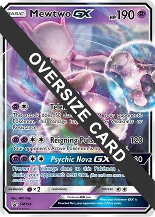 Jumbo Cards Mewtwo GX #SM196