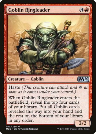 Goblin Ringleader - Core Set 2020 - Magic: The Gathering