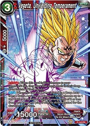 Vegeta, Unyielding Temperament (Power Booster: World Martial Arts ...