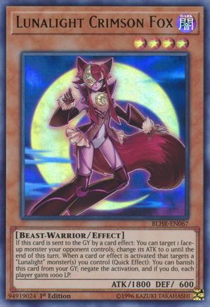 Ultra Rare YUGIOH Card Mint Near Mint Condition Lunalight Kaleido Chick 