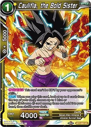 Caulifla, the Bold Sister - Assault of the Saiyans - Dragon Ball Super ...